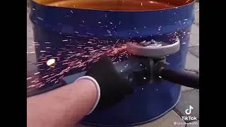 tungku dari drum bekas
