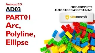 AD03-PART 01 Advance Drawing Commands   Arc, Polyline, Ellipse