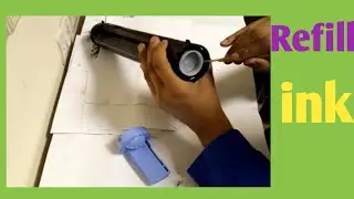 How to refill and install ink cartridge in canon imagerunner 2420, 2016, 2020, 2320, 2422N, 2018,