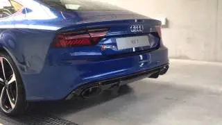 Audi RS7 sound check || Find us at Facebook @VW Group Lithuania