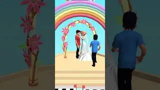 Ela vai casar com o noivo mais rico #shorts #short #shortvideo #gaming #gameplay #games