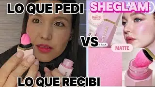 LO QUE PEDI VS LO QUE RECIBI DE SHEGLAM 💜🩷❤️