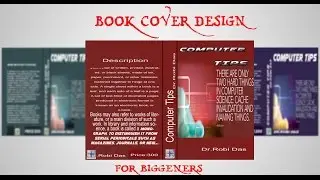 Book cover design in adobe photoshop cc tutorial 2017 for beginner