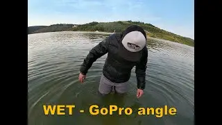 Wet in Down jacket Champion and Down pants - PART 2