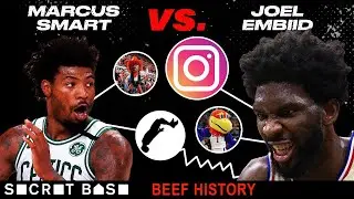 Joel Embiid has beefed with Marcus Smart in college, in the NBA, and all across social media