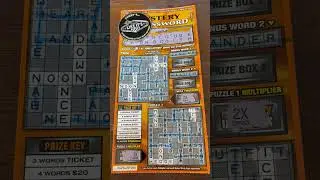 Boom ‼️ Mystery Crossword California Lottery Scratcher 