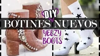 DIY Botines ¿Botas calcetines? -DIY | Yeezy Inspired Sock Boots