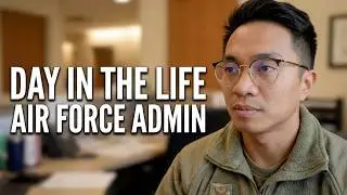 What Admin Looks Like in the Air Force | Day in the Life #9