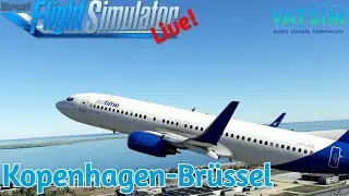 SAS/Jettime OPS | Kopenhagen EKCH✈Brüssel EBBR | PMDG 737-800 | GSX | VATSIM | MSFS2020