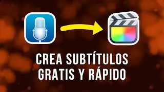 💬 Create subtitles for free and quickly with MacWhisper and Final Cut Pro