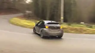 Toyota Yaris GR дрифт