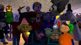 Baldi super RP revival Halloween!