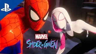 Marvel's Spider-Gwen| Gwen Stacy and Peter Parker team up to fight Rhino