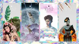 How to make simple but Aesthetic Lockscreen | PicsArt