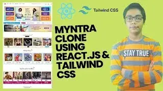 🔴Let's Build Myntra Clone With React.js & Tailwind CSS | Build Myntra Clone In React.js Tailwind CSS