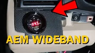 Installing AEM Wideband UEGO - E2JZ to E46 Conversion
