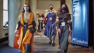 First Time at Zenkaikon! Armoring Up for our Panel and The Quest for LARP