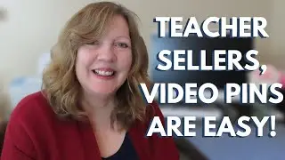 HOW TO MAKE VIDEO PINS IN CANVA | TEACHERS, DON'T GIVE UP ON PINTEREST!