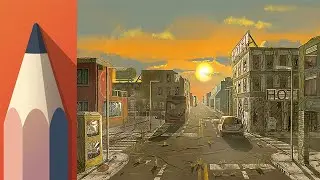 Painting a Apocalypse City with Autodesk Sketchbook - The Big Tutorial Projekt is Over!