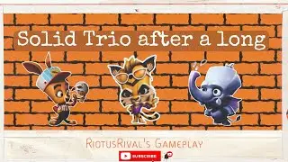 Zooba Gameplay in Trio #22|#zooba #zoobattlearena #zoobagameplay #mobilegaming #battleroyale #gaming