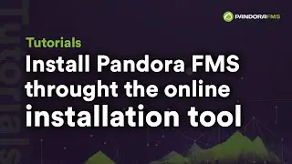 Install Pandora FMS through the online installation tool