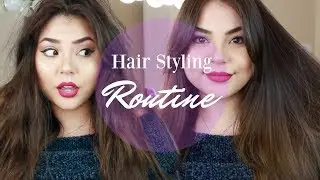 FRIZZY TO FLEEKY | MY HAIR STYLING ROUTINE!