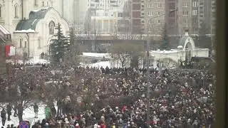 Похороны Навальный