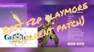 Genshin Impact - Best F2P Claymore