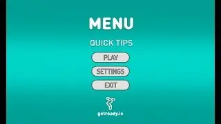 Ready quick tips: Menu Creation