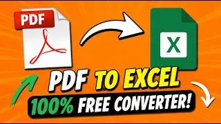 PDF to Excel Online (100% Free)