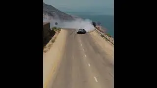 Дрифт у подножья горы чуть не сорвался