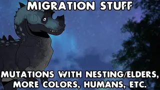 The Isle News Updates: Migrations, Mutations with Nesting/Elders, More Colors, Humans, More