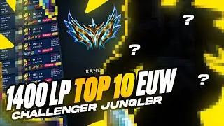 No other jungler has EVER hit 1400 LP CHALLENGER with this champ (CRAZY 1v9 mechanics!)