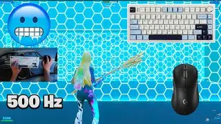 Aula F75 ASMR😴1v1 Piece Control🤩Satisfying Fortnite Keyboard Gameplay🏆4K Smooth 360 FPS