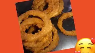 Making Onion Rings!!!!EASY at Home