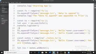 Usage of Require Keyword in NodeJS