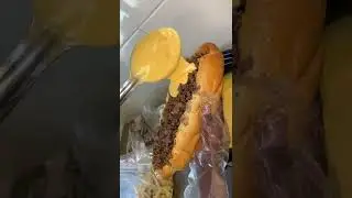Philly Cheesesteak with all the toppings