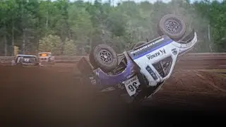 Kenda Tires Backed, Pro-Lite #36 Matt Wood Does a Double Barrel Roll & Keeps on Driving!