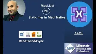 NET Maui Xaml #28 : Read Static Files (2)