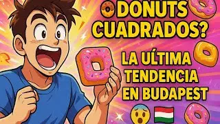 ¿DONUTS CUADRADOS? La Última Tendencia en Budapest