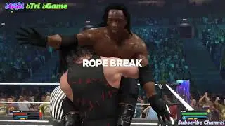 WWE 2K23 BOOKER T VS. KANE 