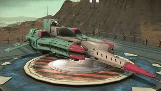 No Man's Sky - Boba Fett Slave 1 Paint Job Tier 3 Fighter - NEXT 1.59