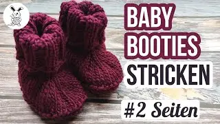 Baby Booties Stricken #2 Seiten