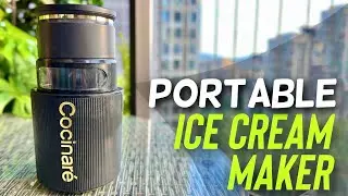 Cocinare KRUSH: the world's first wireless & portable ice cream maker!