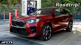 Roadtrip In The New 2024 BMW X2 M35i /// 312 Horsepower and 35 MPG??