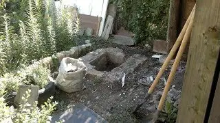 Летний душ на даче. Часть 1.