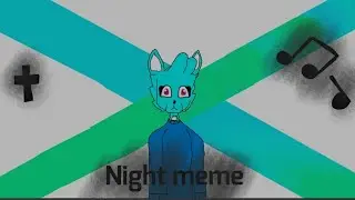 Night meme/animation//Flipaclip (Remake)