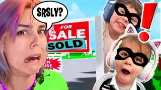 Kids Vs Mom! Can We Rob Mom’s NEW House In Brookhaven RP 🏡 ?