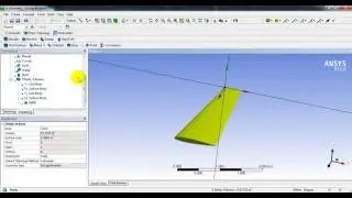 Ansys DesignModeler - How to create 3D wing using airfoil