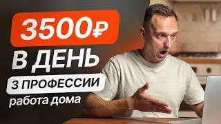 3 Онлайн Профессий с заработком от 3500 рублей в день. Работа на дому. Фриланс
